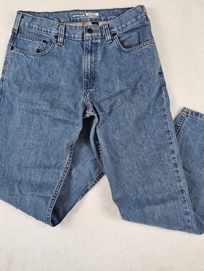 Carhartt Relaxed Fit B17 STW Stonewash Denim Pants Jeans 32x32 Work Casual